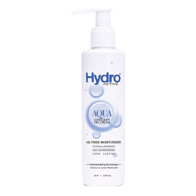 Hydro Active Aqua Ultra Light Cream Gel 60 ml, Pack of 1