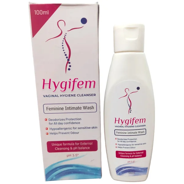 Hygifem Feminine Hygiene Wash 100 ml, Pack of 1