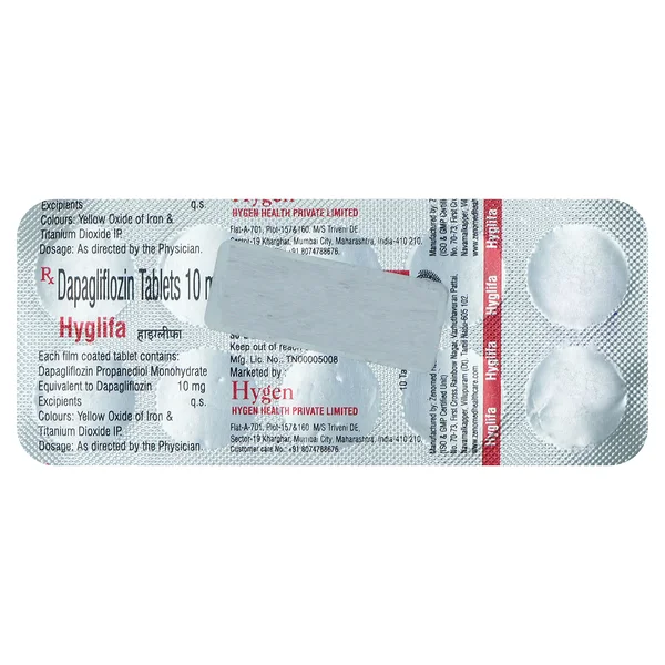 Hyglifa 10 Tablet 10's, Pack of 10 TabletS