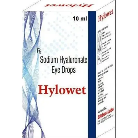 Hylowet 0.1%W/V Eye Drops 10Ml