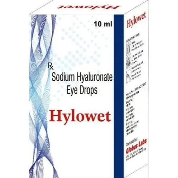Hylowet 0.1%W/V Eye Drops 10Ml, Pack of 1 Drops