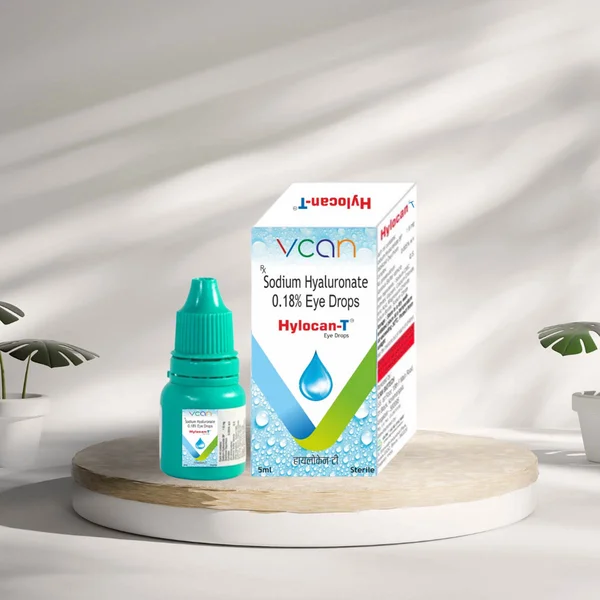 Hylocan-T 0.18% Eye Drops 5 ml, Pack of 1 Eye Drops