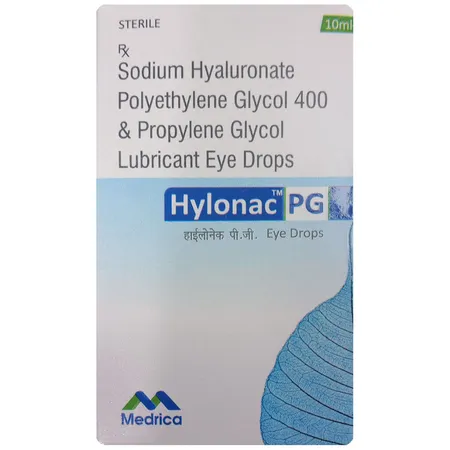 Hylonac PG Eye Drops 10 ml