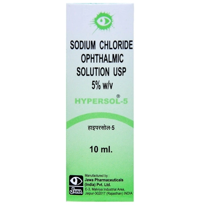 Hypersol-5 Ophthalmic Solution 10 ml, Pack of 1 Eye Drops