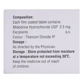 Hypodrin 2.5 Tablet 10's, Pack of 10 TabletS