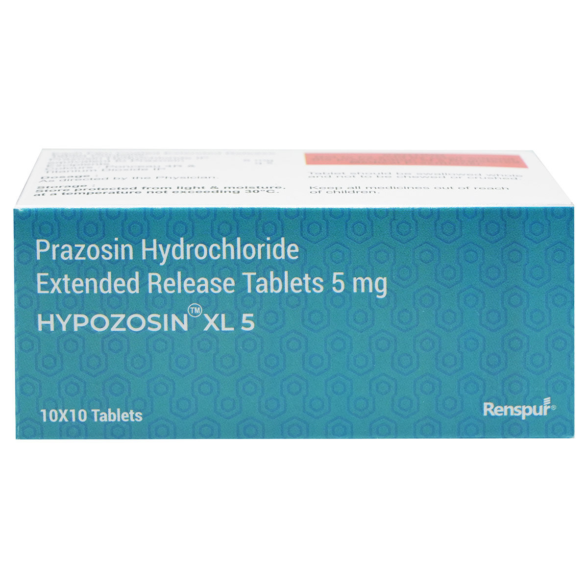 Hypozosin XL 5 Tablet 10's, Pack of 10 TabletS Hypozosin XL 5 Tablet 10's, Pack of 10 TabletS