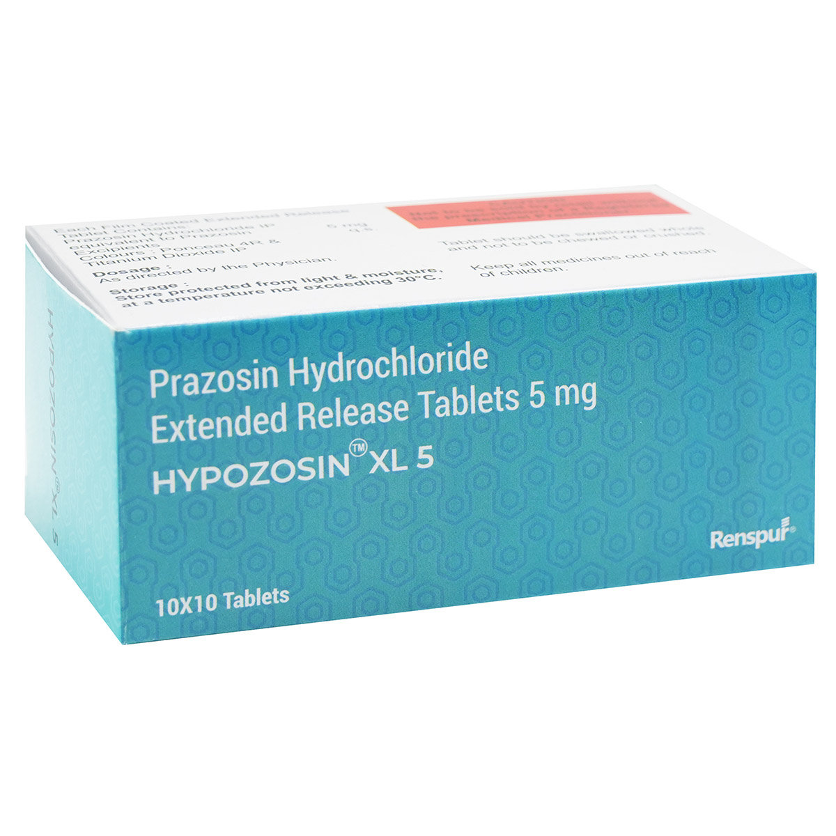 Hypozosin XL 5 Tablet 10's, Pack of 10 TabletS Hypozosin XL 5 Tablet 10's, Pack of 10 TabletS