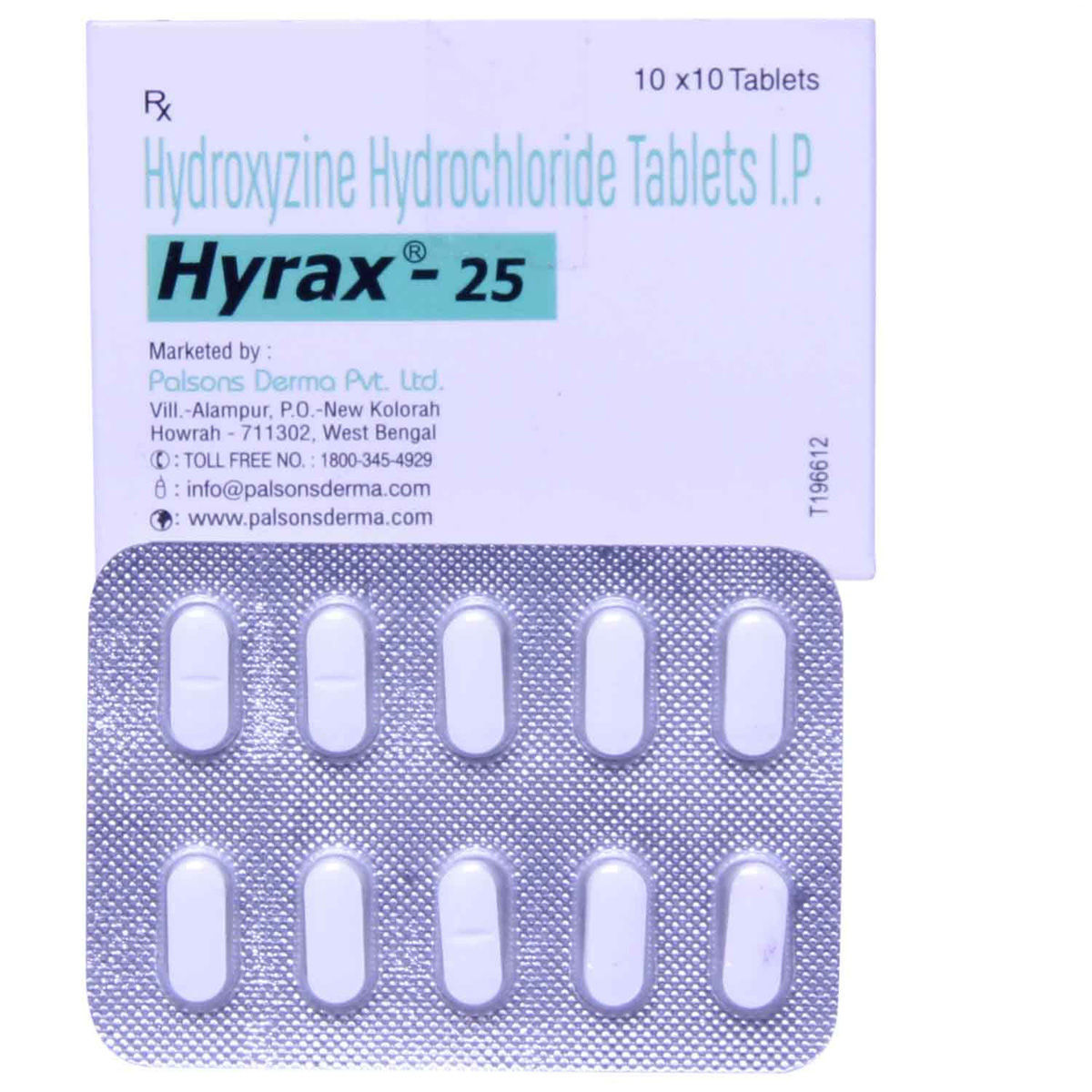 Buy Hyrax 25 mg Tablet 10's Online