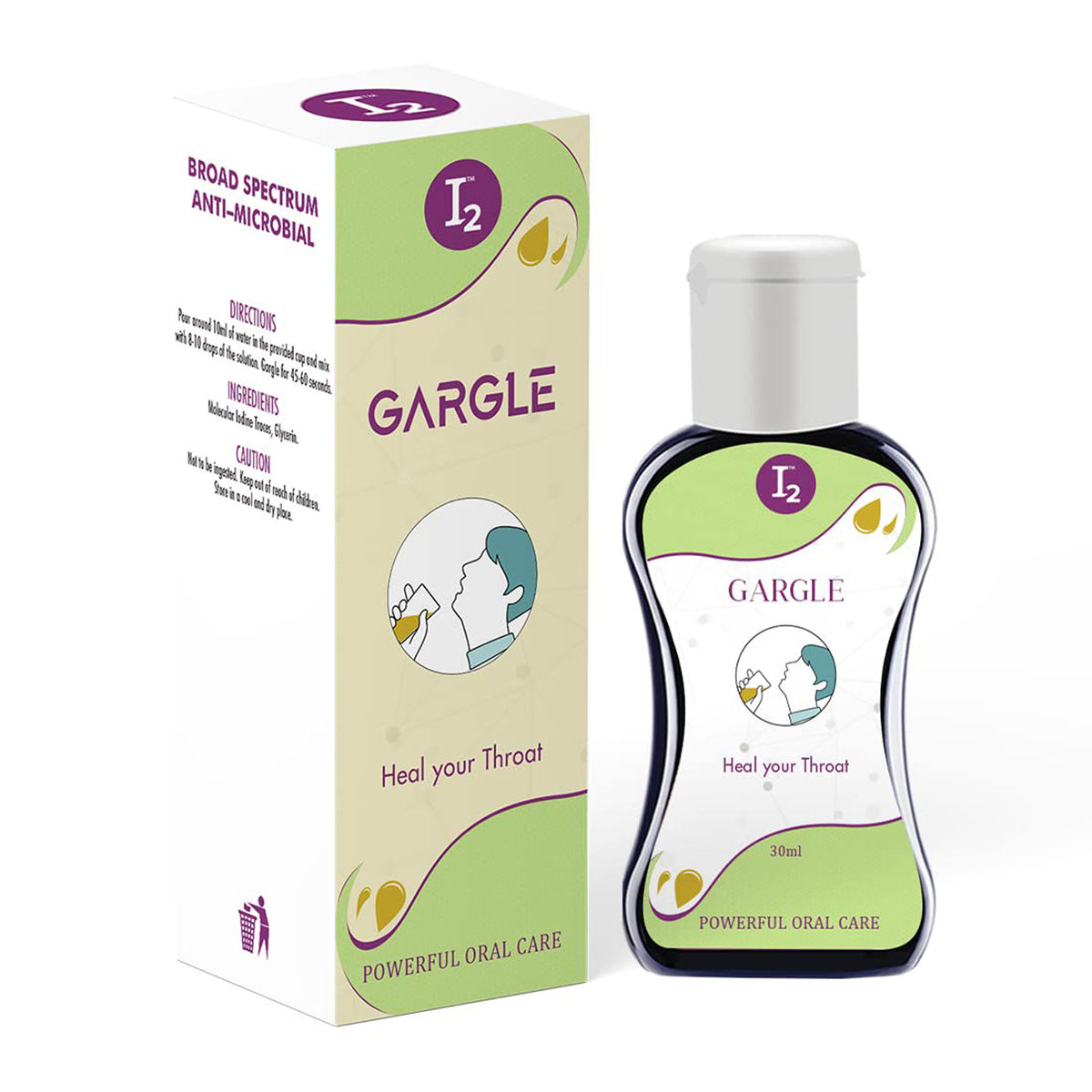 Buy I2 1% Gargle 30 ml Online