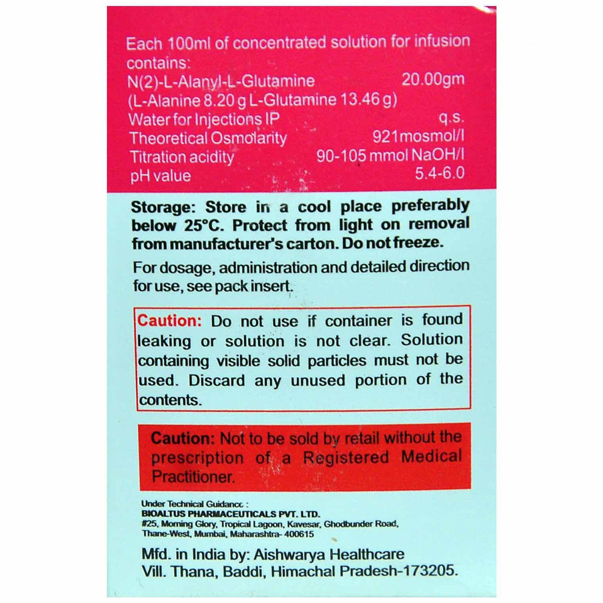 IB-Gluta Infusion 50 ml, Pack of 1 Injection IB-Gluta Infusion 50 ml, Pack of 1 Injection