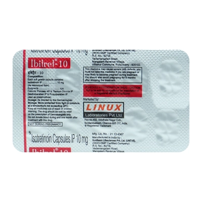 Ibitret-10 Capsule 10's, Pack of 10 CapsuleS