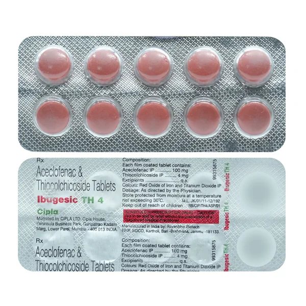 Ibugesic TH 4 mg Tablet 10's