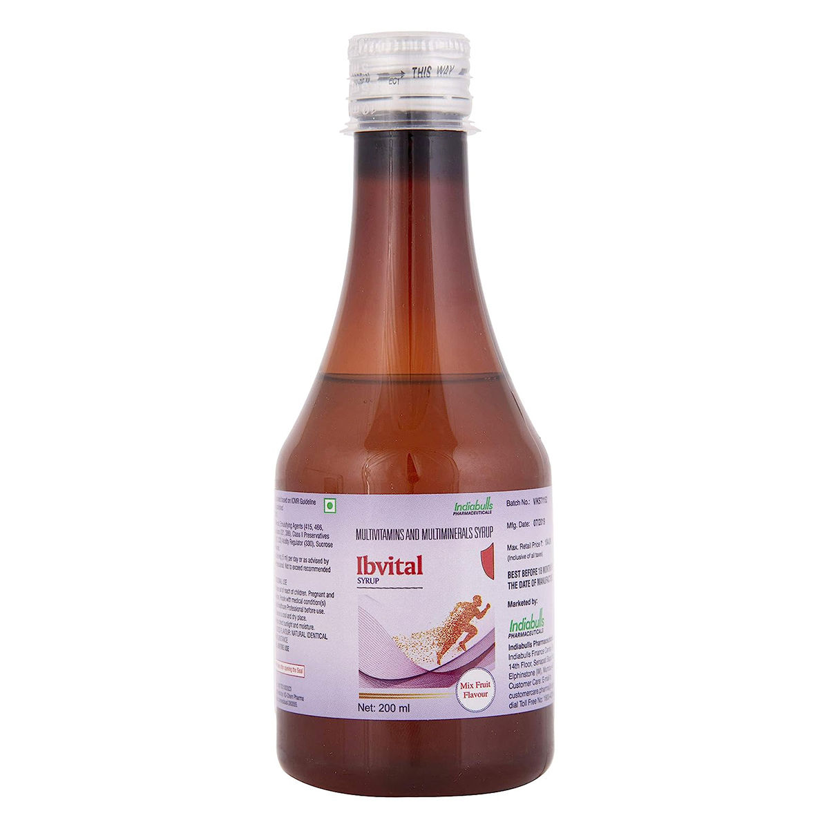 Buy Ibvital Mix Fruit Syp 200Ml Online