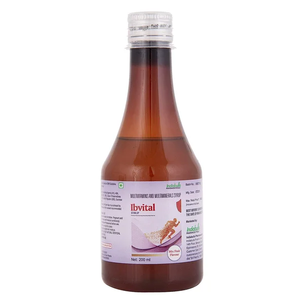 Ibvital Mix Fruit Syp 200Ml, Pack of 1 Liquid