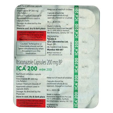 Ica 200Mg Capsule 7'S