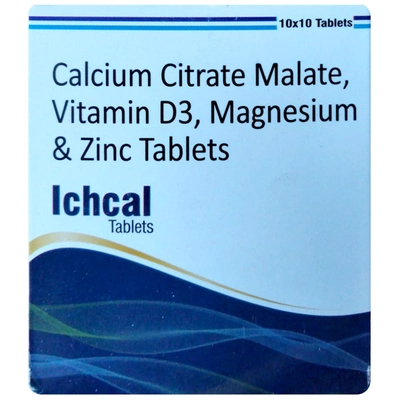 Ichcal Tablet 10's, Pack of 10 TABLETS