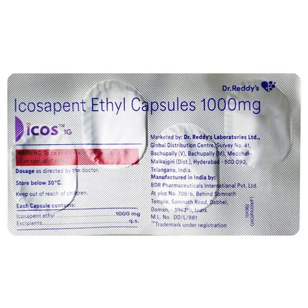 ICOS 1G Capsule Uses, Side Effects, Price Apollo Pharmacy
