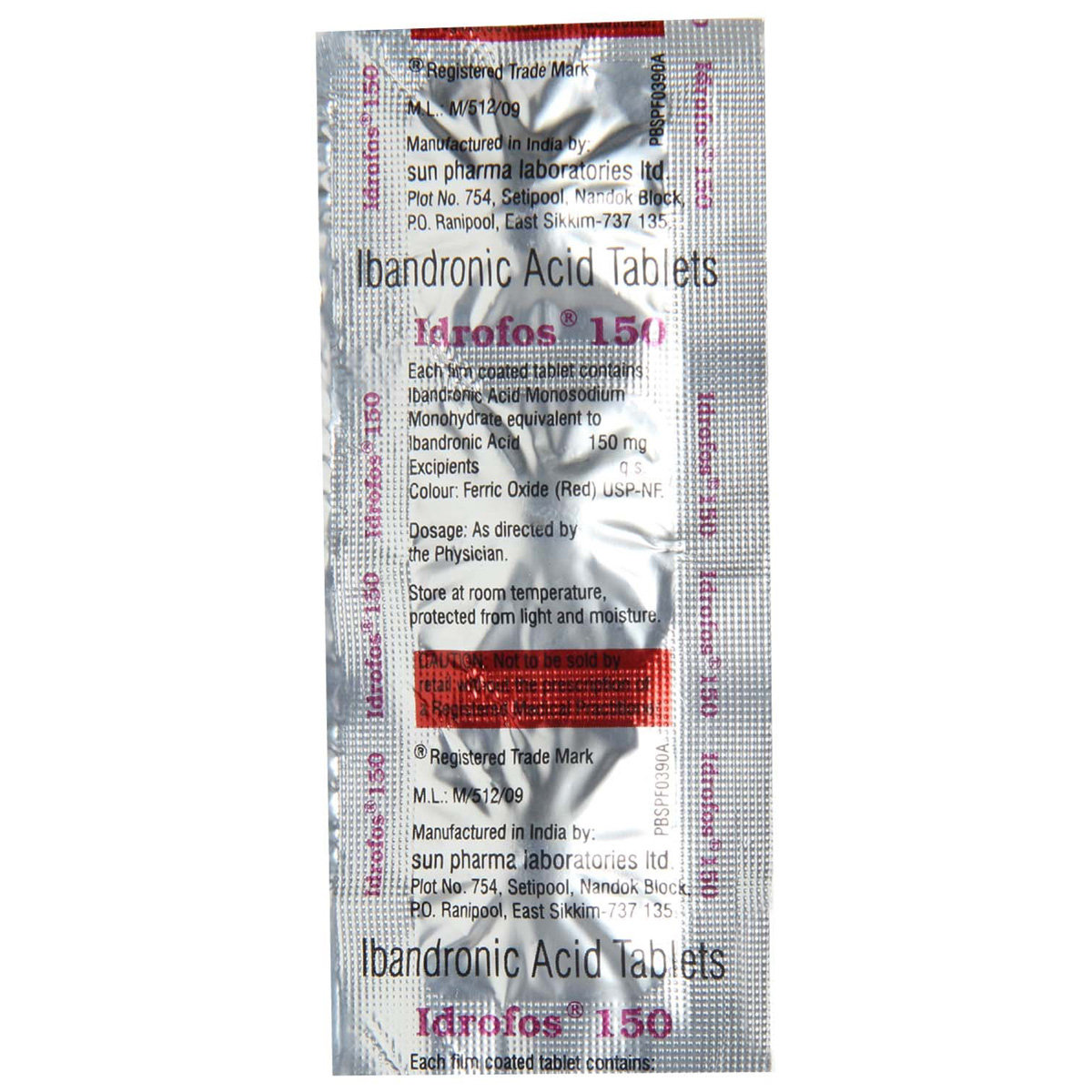 Idrofos 150 Tablet 3's, Pack of 3 TABLETS Idrofos 150 Tablet 3's, Pack of 3 TABLETS