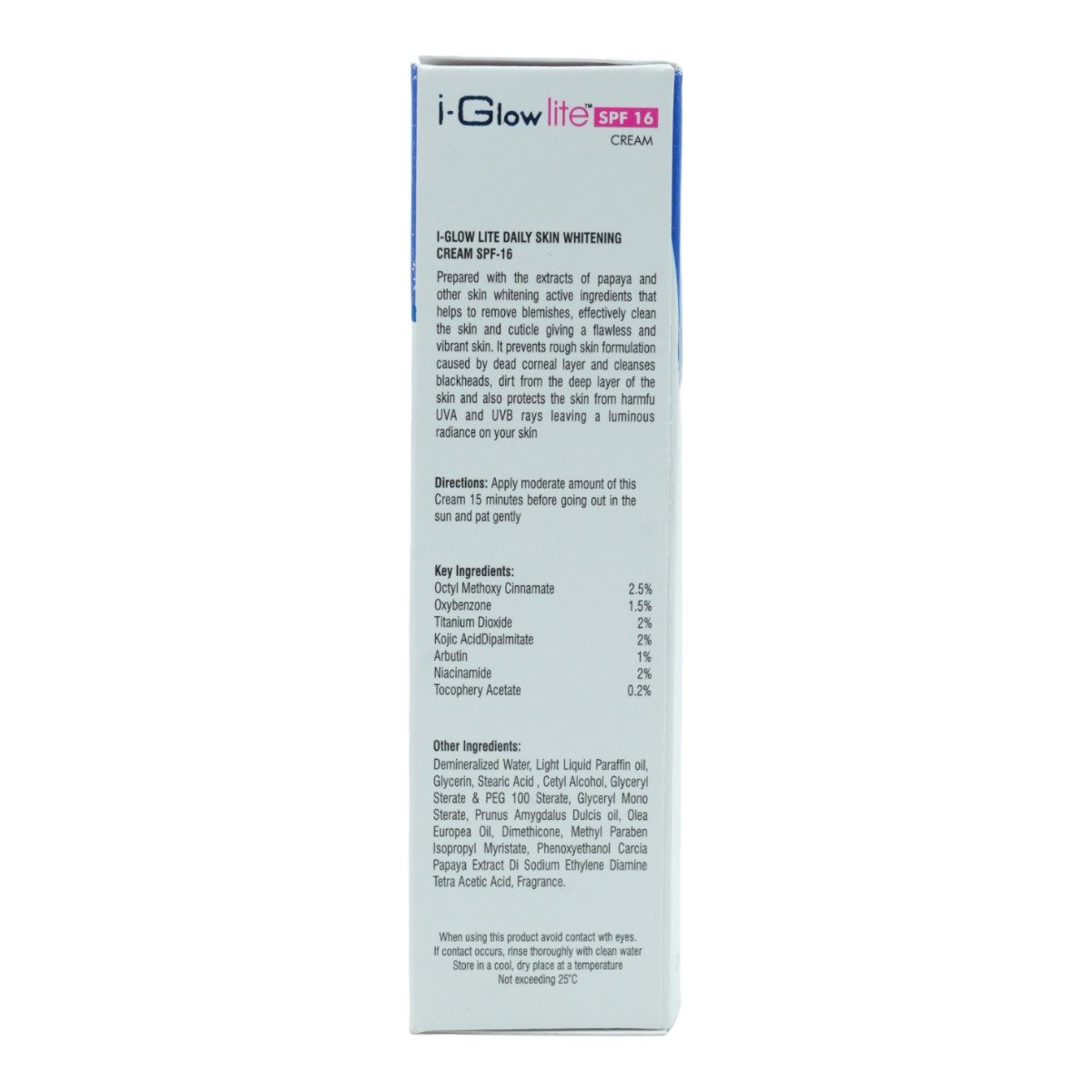 I-Glow Lite Spf-16 Cream 50 gm, Pack of 1 I-Glow Lite Spf-16 Cream 50 gm, Pack of 1