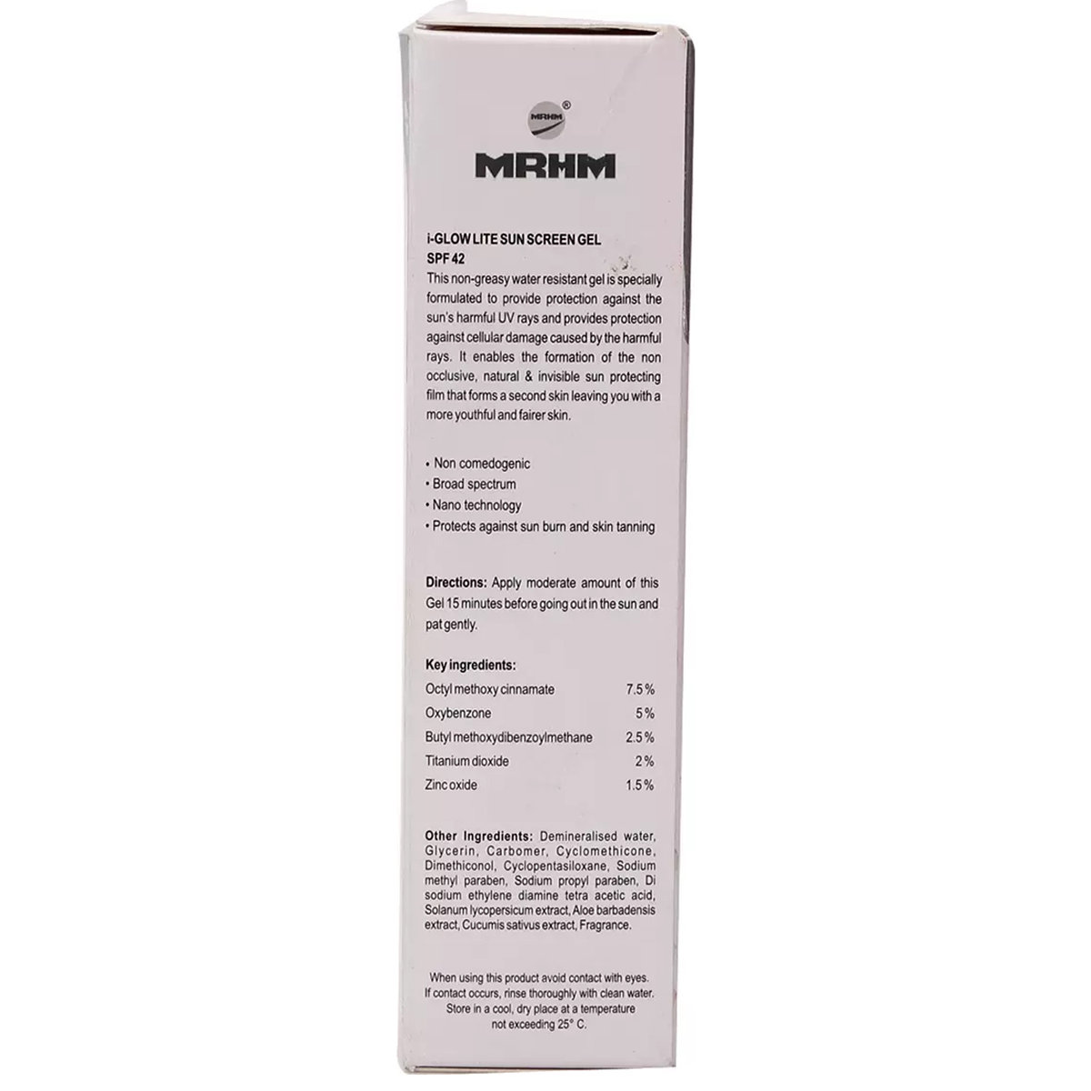 I-Glow Lite Uvab Spf 42 Pa+++ Gel 60 ml, Pack of 1 I-Glow Lite Uvab Spf 42 Pa+++ Gel 60 ml, Pack of 1