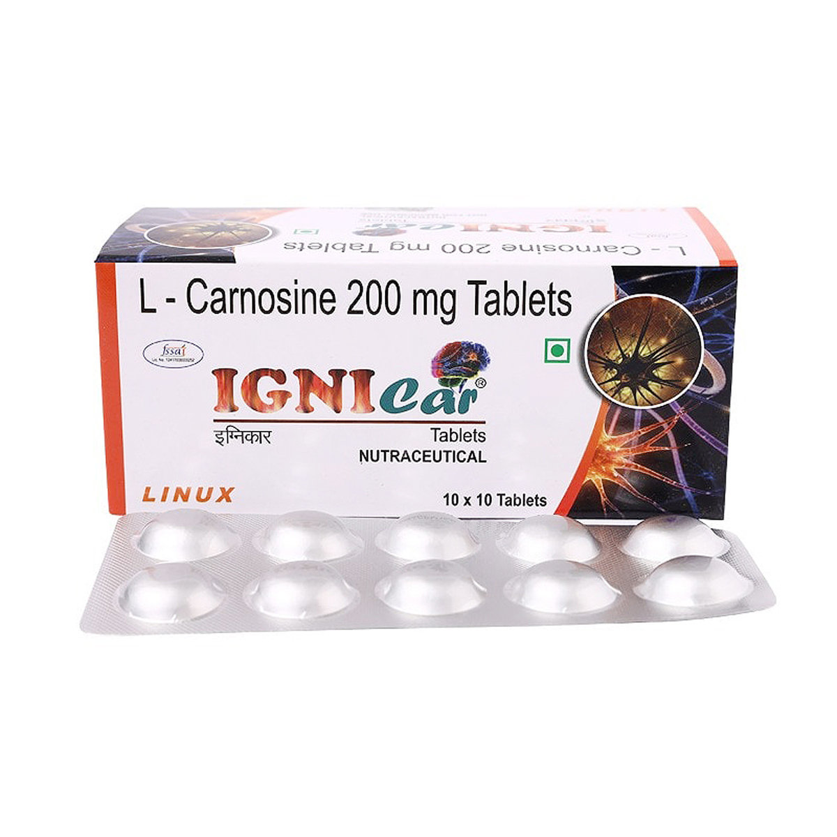Ignicar Tablet 10's, Pack of 10 TABLETS Ignicar Tablet 10's, Pack of 10 TABLETS