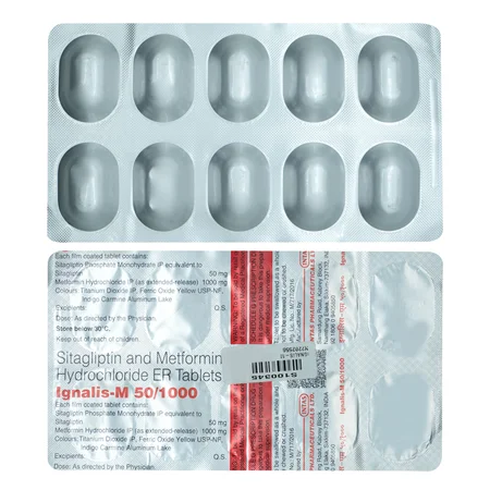 Ignalis-M 50/1000 Tablet 10's