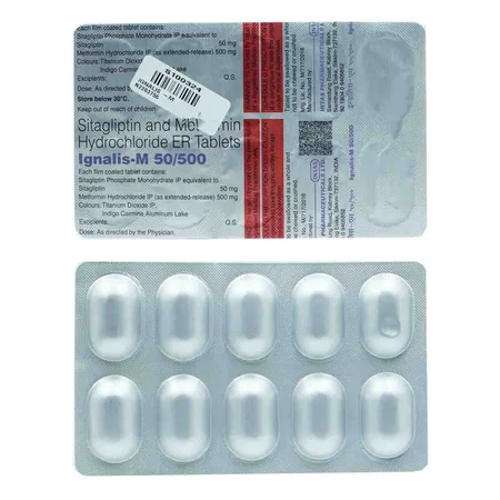 Ignalis-M 50/500 Tablet 10's