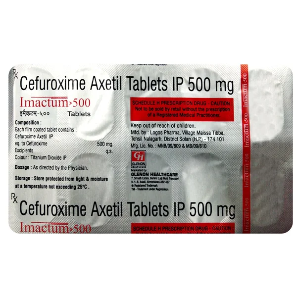 Imactum-500 Tablet 10's