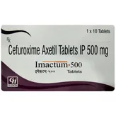 Imactum-500 Tablet 10's, Pack of 10 TABLETS