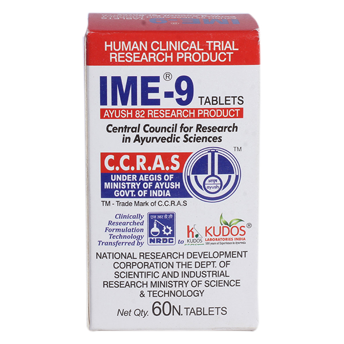 Ime-9, 60 Tablets, Pack of 1 Ime-9, 60 Tablets, Pack of 1