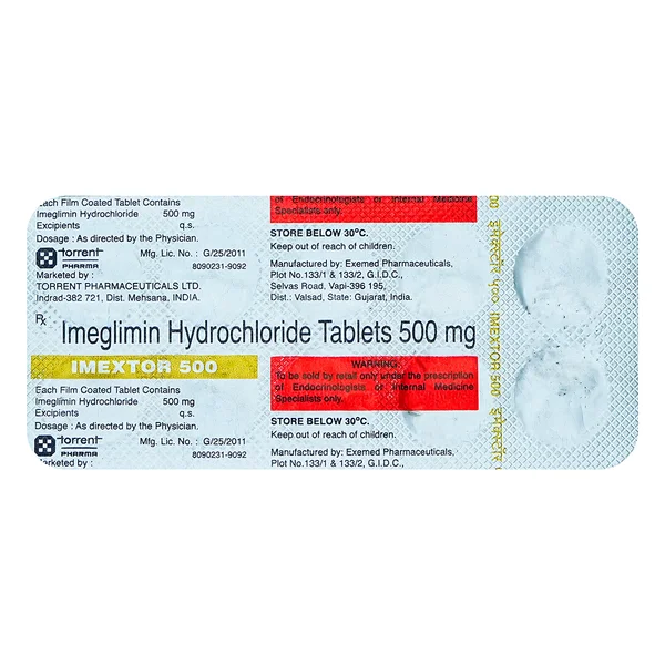 Imextor 500 mg Tablet 10's