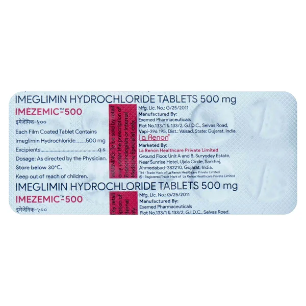 Imezemic-500 Tablet 10's