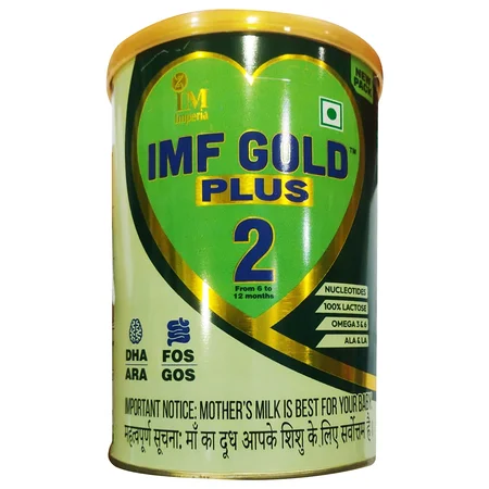 IMF Gold Plus Stage 2 Infant Formula Powder, 400 gm Tin