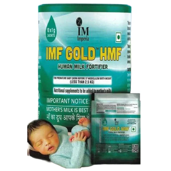 IMF Gold Hmf Human Milk Fortifier Sachets, 10*1 gm