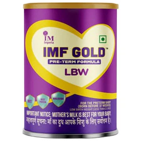 IMF Gold Pre Term LBW Formula Powder, 400 gm Tin