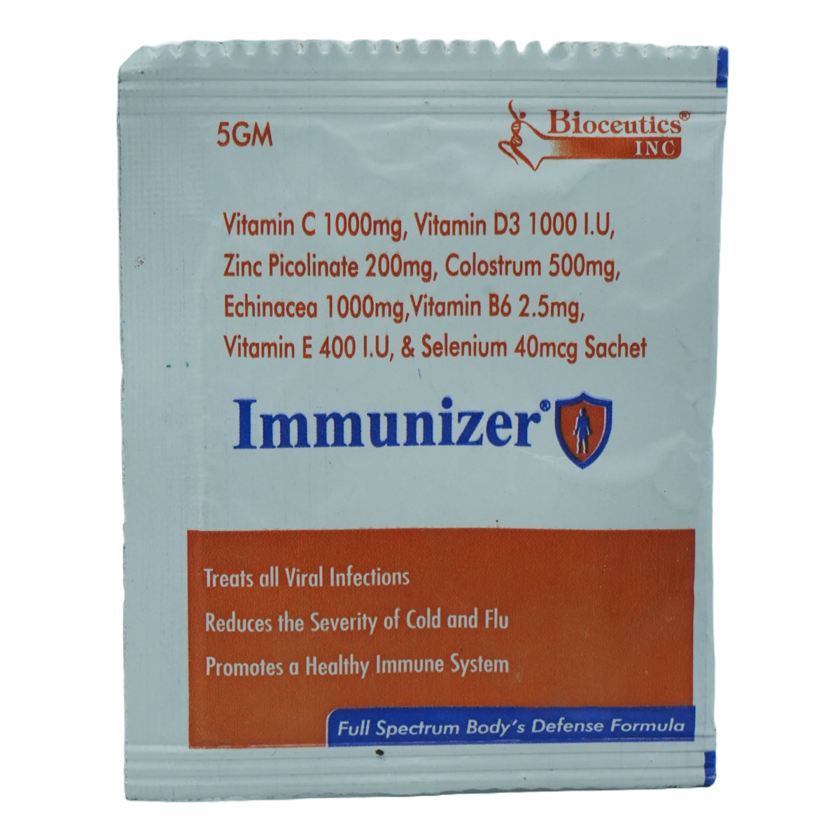Immunizer Sugar Free Orange Sachet 5 gm, Pack of 1 Immunizer Sugar Free Orange Sachet 5 gm, Pack of 1