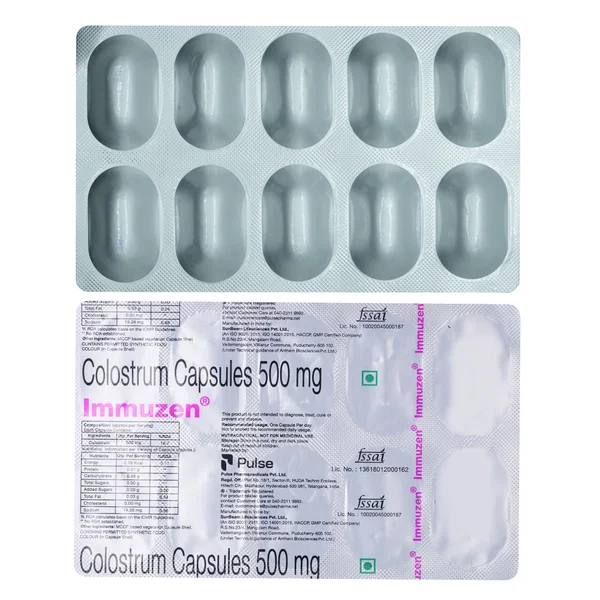 Immuzen Capsule 10's, Pack of 10 CAPSULES