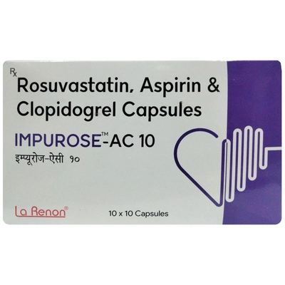 Impurose-AC 10 Capsule 10's, Pack of 10 CAPSULES