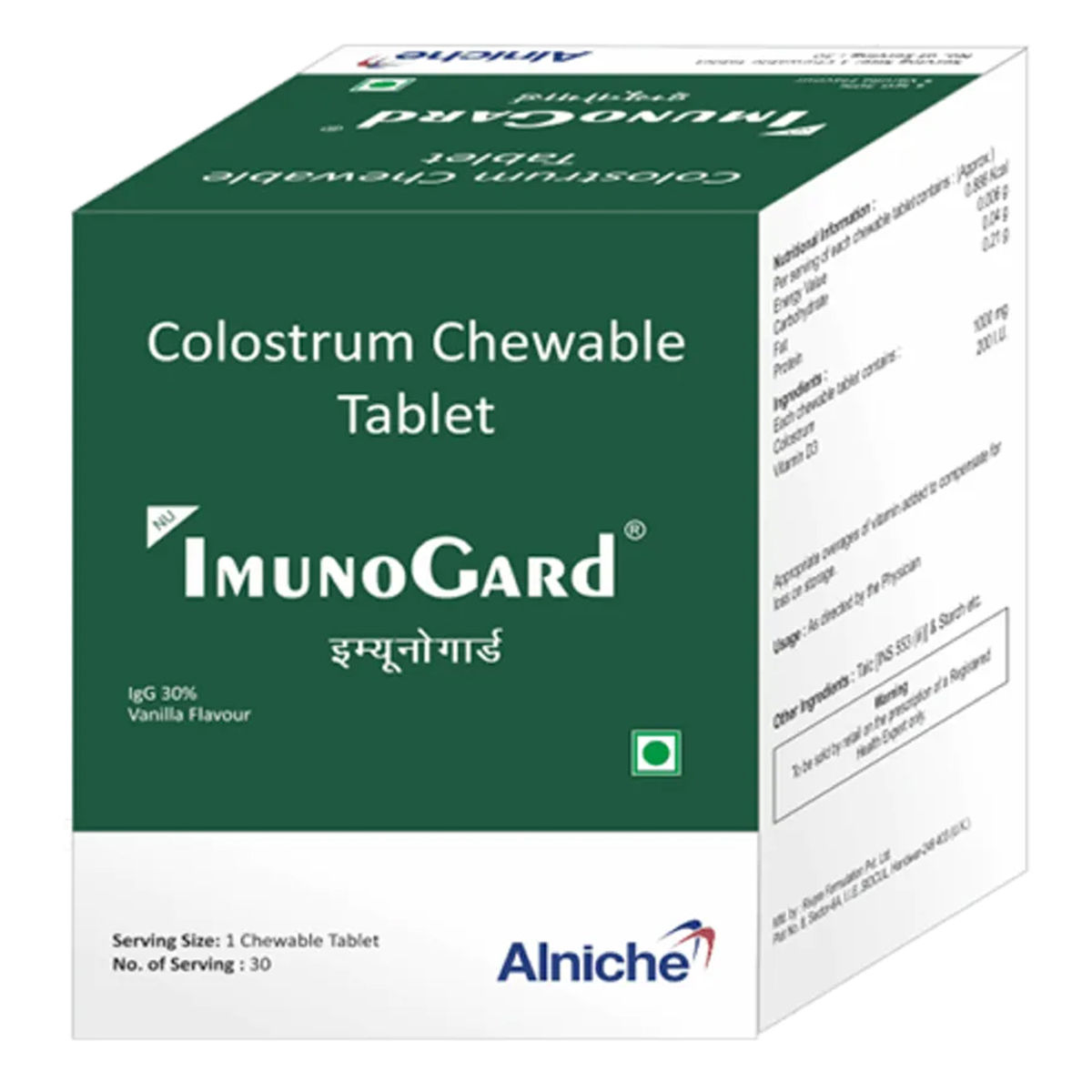 Buy Imunogard Chewabale Tablet 30's Online