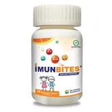Imunbites Sugar Free Orange Flavored Chewable, 30 Tablets, Pack of 1