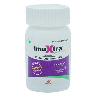 Imuxtra Capsule 60's, Pack of 1