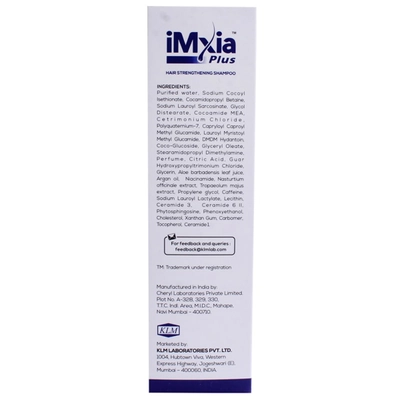 Imxia Plus Shampoo 150 ml, Pack of 1