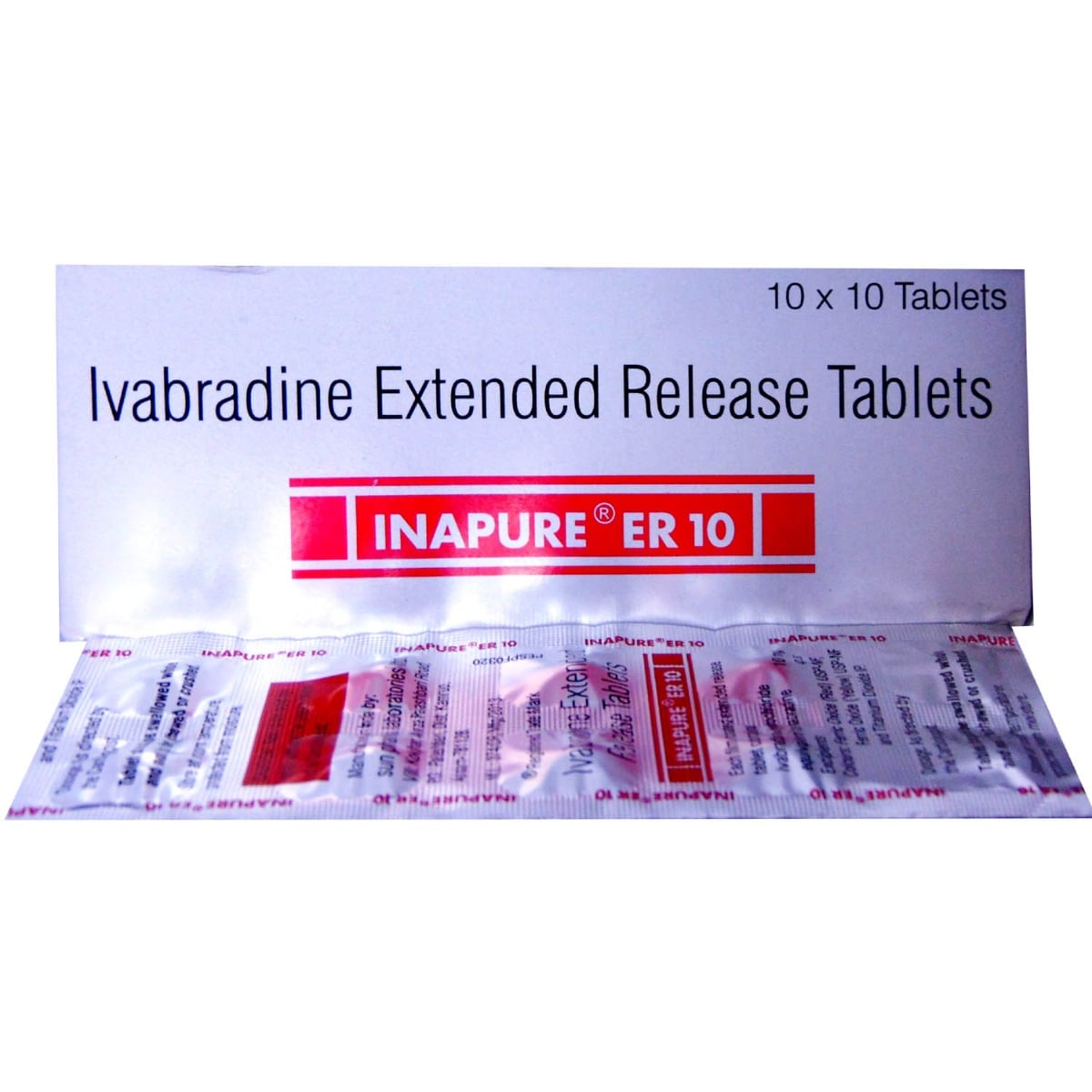 Inapure ER 10 Tablet 10's, Pack of 10 TabletS Inapure ER 10 Tablet 10's, Pack of 10 TabletS
