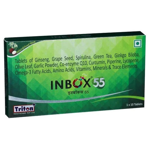 Inbox 55 Capsule 10's