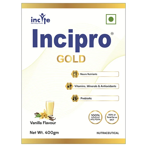 Incipro Gold Vanilla Flavour Powder 400 gm