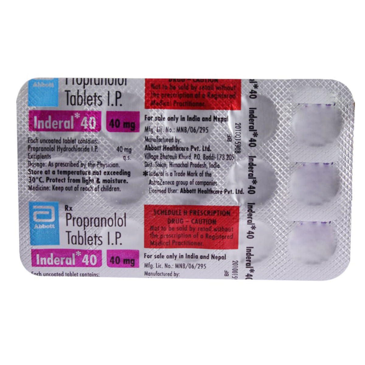 inderal 40 mg b/200