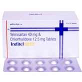 Inditel CH 40 Tablet 10's, Pack of 10 TABLETS