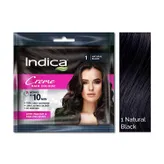 Indica Easy Hair Color Black, 40 gm, Pack of 1