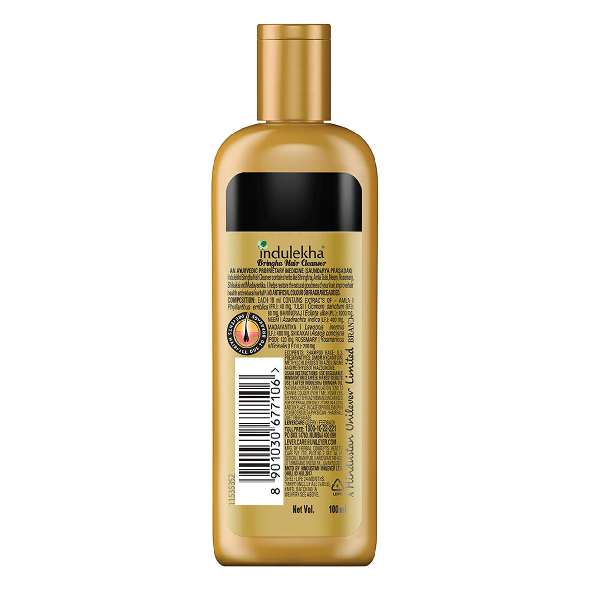 Indulekha Bhringraj Hair Oil 100 ml Price  Buy Online at 432 in India