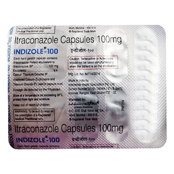 Indizole-100 Capsule 10's